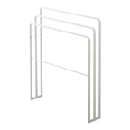 Porte Serviettes À 4 Barres - L70 cm - Blanc