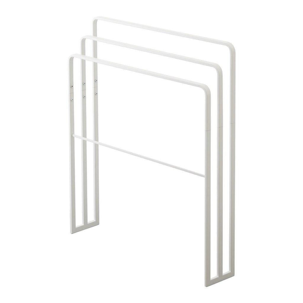 Porte Serviettes À 4 Barres - L70 cm - Blanc