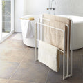 Porte Serviettes À 4 Barres - L70 cm - Blanc
