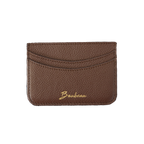 Porte-Cartes En Cuir - Chocolat