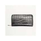 Portefeuille Pely Croco - Noir - Maison Heritage - The Bradery