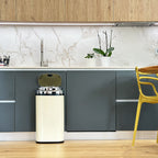 Poubelle Automatique Inox Largo - 42L - Beige