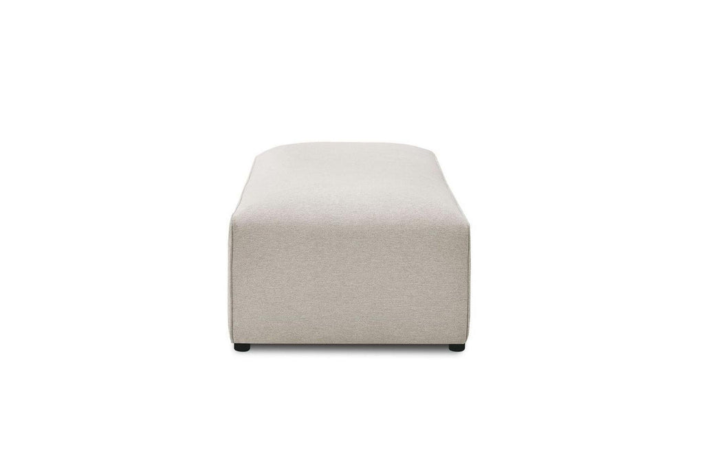 Pouf pour canapé modulable MEGEVE tissu lisse - BOBOCHIC - The Bradery