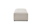 Pouf pour canapé modulable MEGEVE tissu lisse - BOBOCHIC - The Bradery