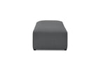 Pouf pour canapé modulable MEGEVE tissu lisse - BOBOCHIC - The Bradery