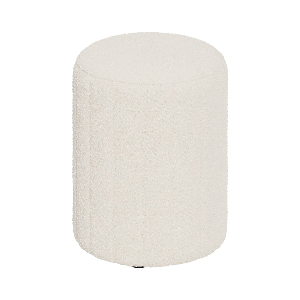 pouf rond en tissu boucl_ eva_1