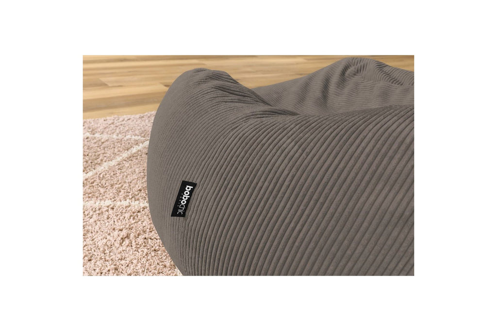 Pouf ultra moelleux VOLTAIRE velours côtelé - BOBOCHIC - The Bradery
