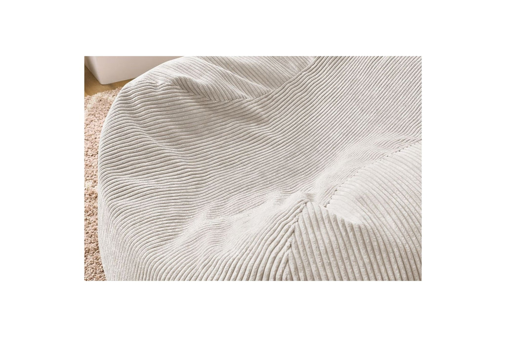 Pouf ultra moelleux VOLTAIRE velours côtelé - BOBOCHIC - The Bradery