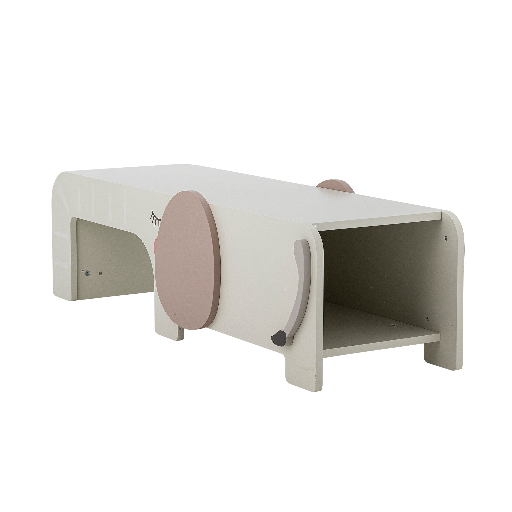 Ferdinand - Banc - Gris - Mdf Fsc®100%