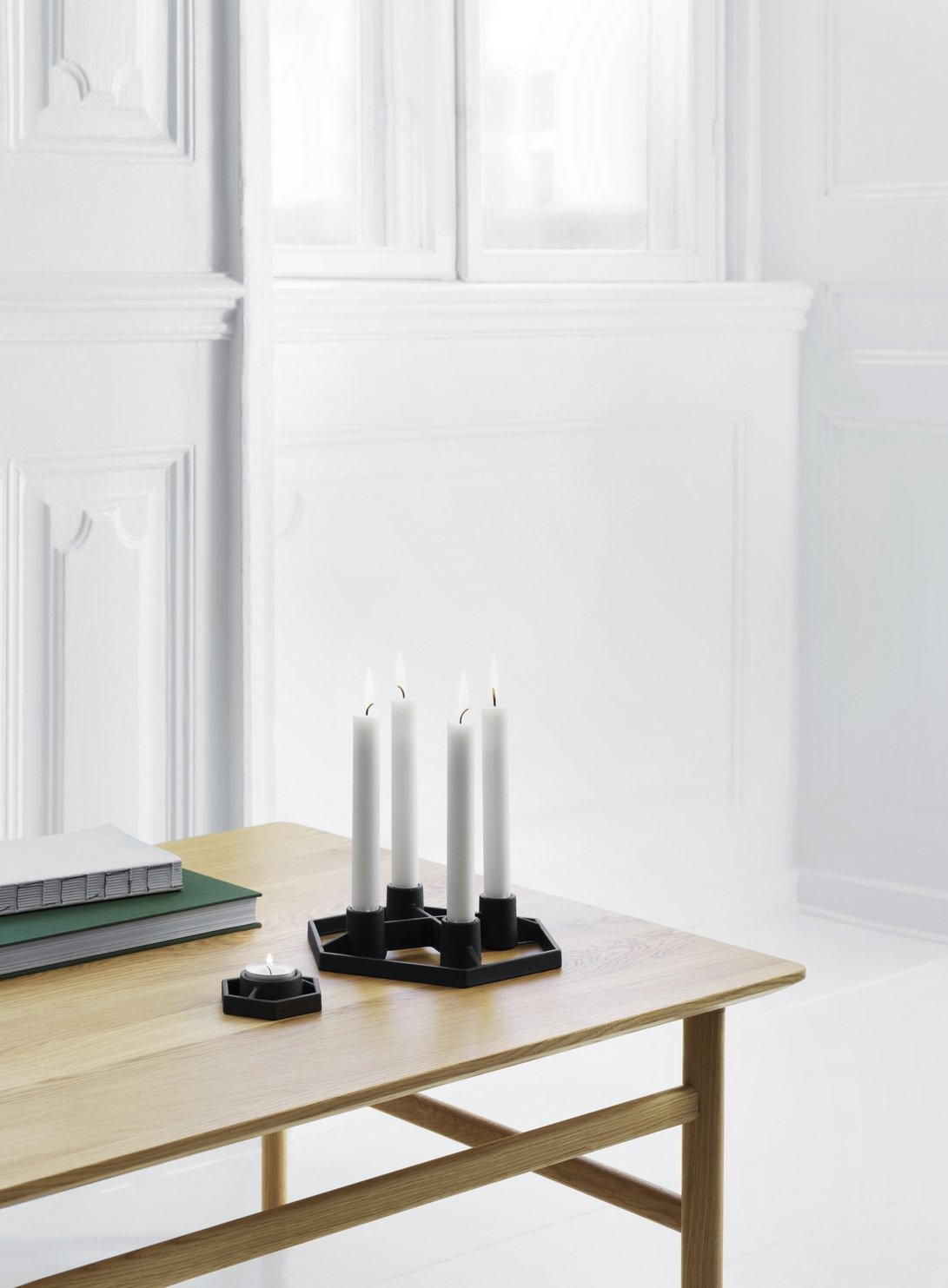 Chandelier Prism 2 Bougies - Noir - Bougies Et Chandeliers - Normann Copenhagen - The Bradery