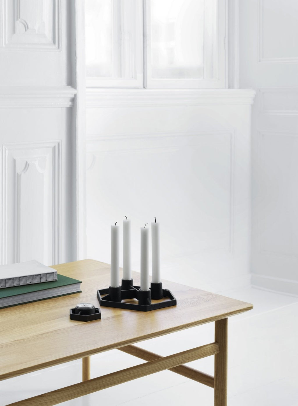 Chandelier Prism 2 Bougies - Noir - Bougies Et Chandeliers - Normann Copenhagen - The Bradery