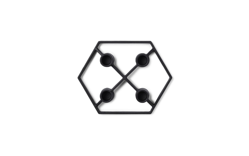 Chandelier Prism 4 bougies - Noir - Bougies Et Chandeliers - Normann Copenhagen - The Bradery