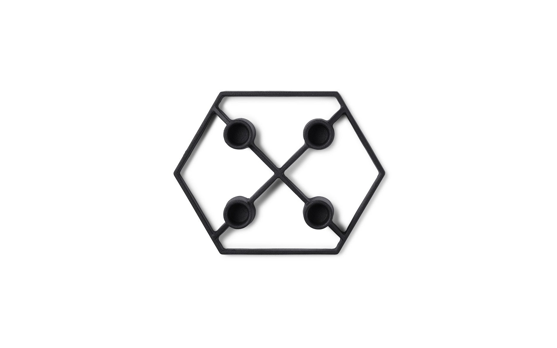 Chandelier Prism 4 bougies - Noir - Bougies Et Chandeliers - Normann Copenhagen - The Bradery