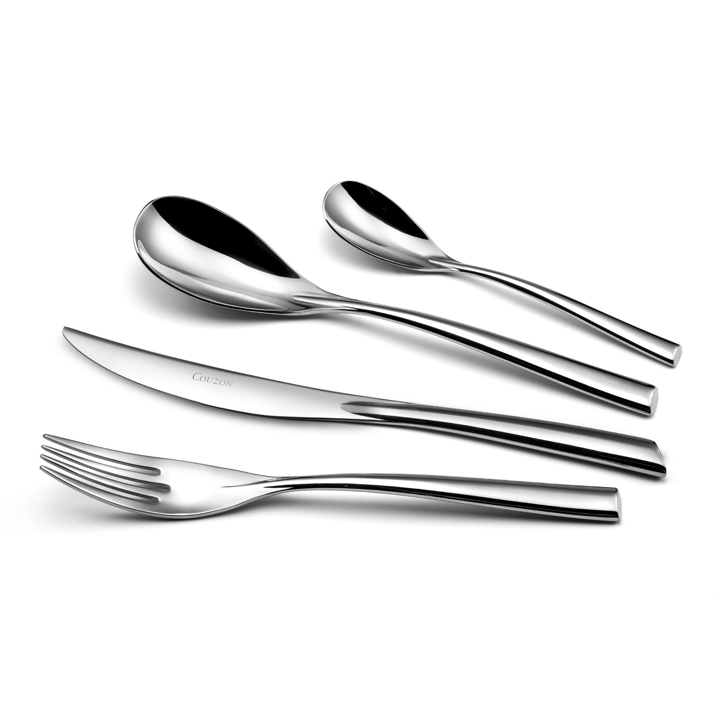 Distingo - Ménagère 49 Pièces - Acier Inoxydable - Inox