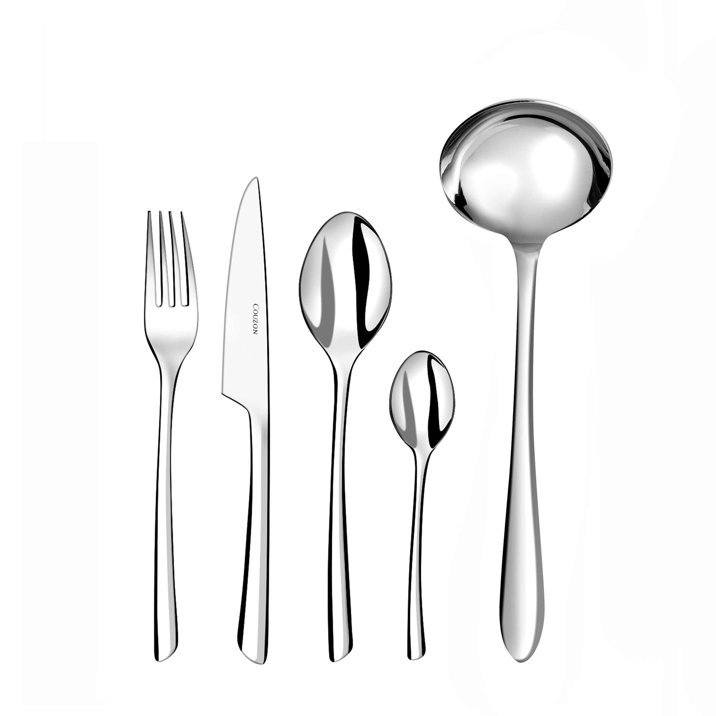 Quel Délice - Ménagère 49 Pièces - Acier Inoxydable - Inox
