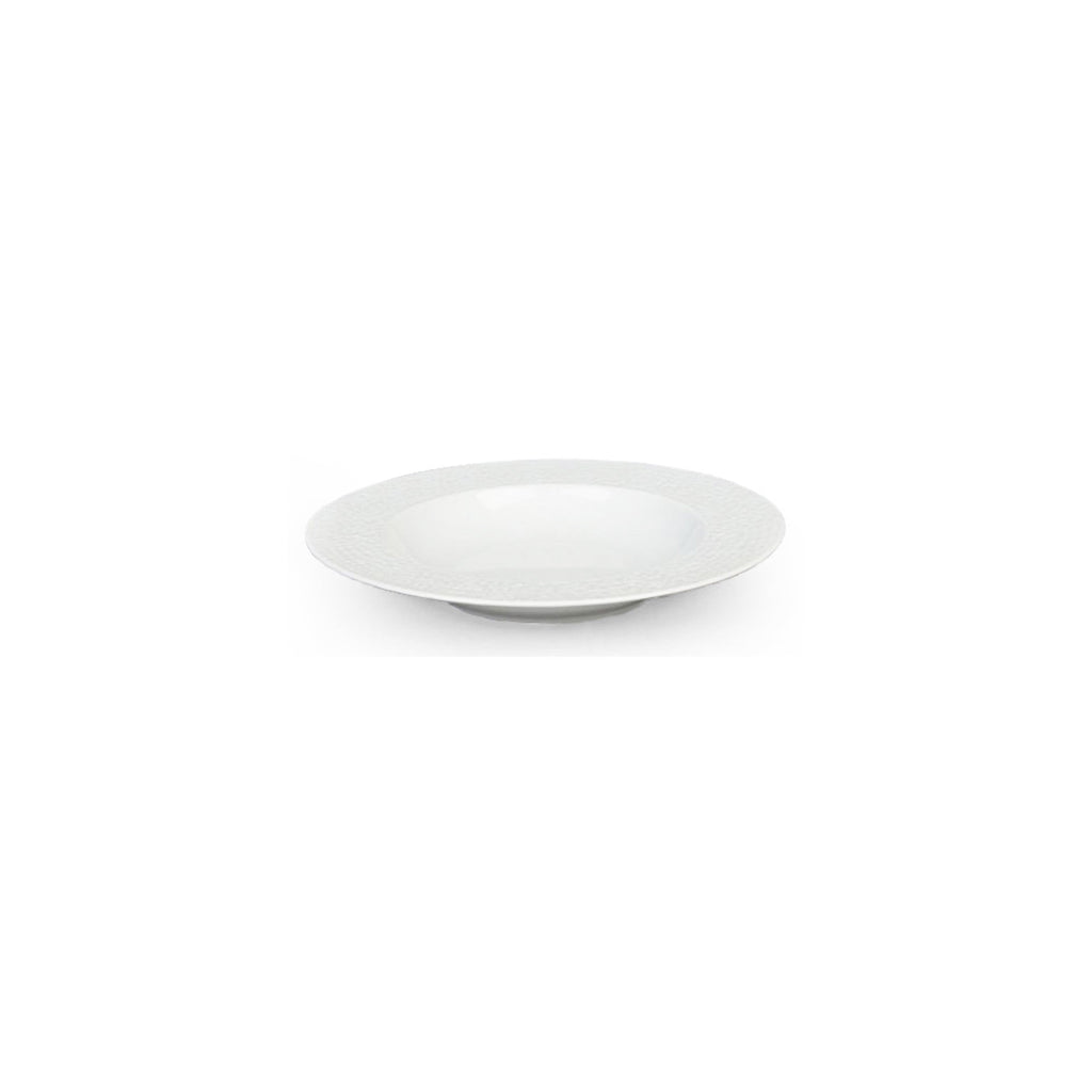 Urban - 6 Assiettes Creuses - Porcelaine - Blanc