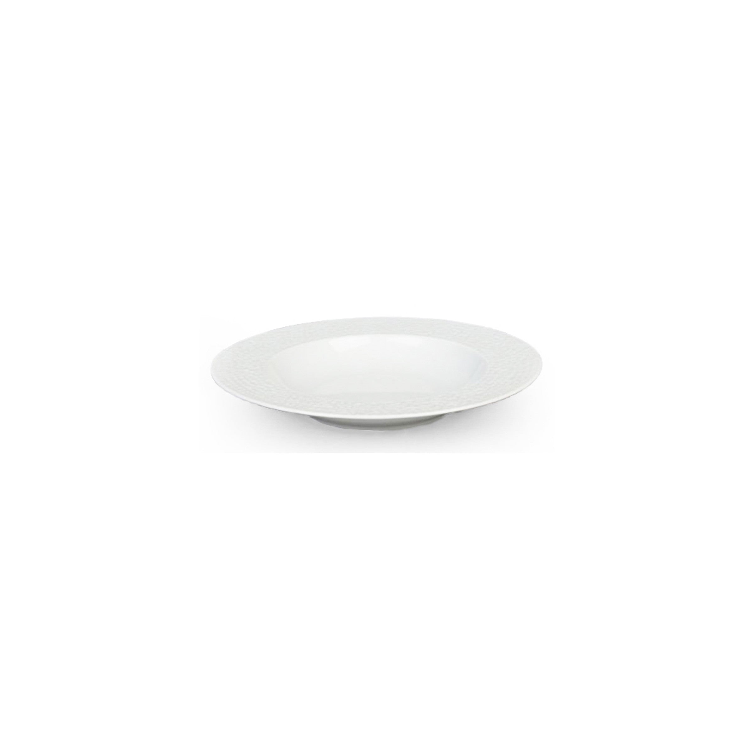Urban - 6 Assiettes Creuses - Porcelaine - Blanc