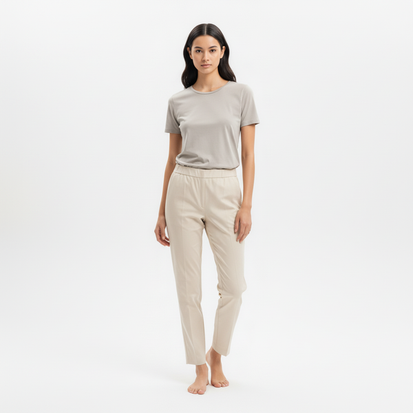 Pantalon 24 Aw 24 - Ivory - Femme