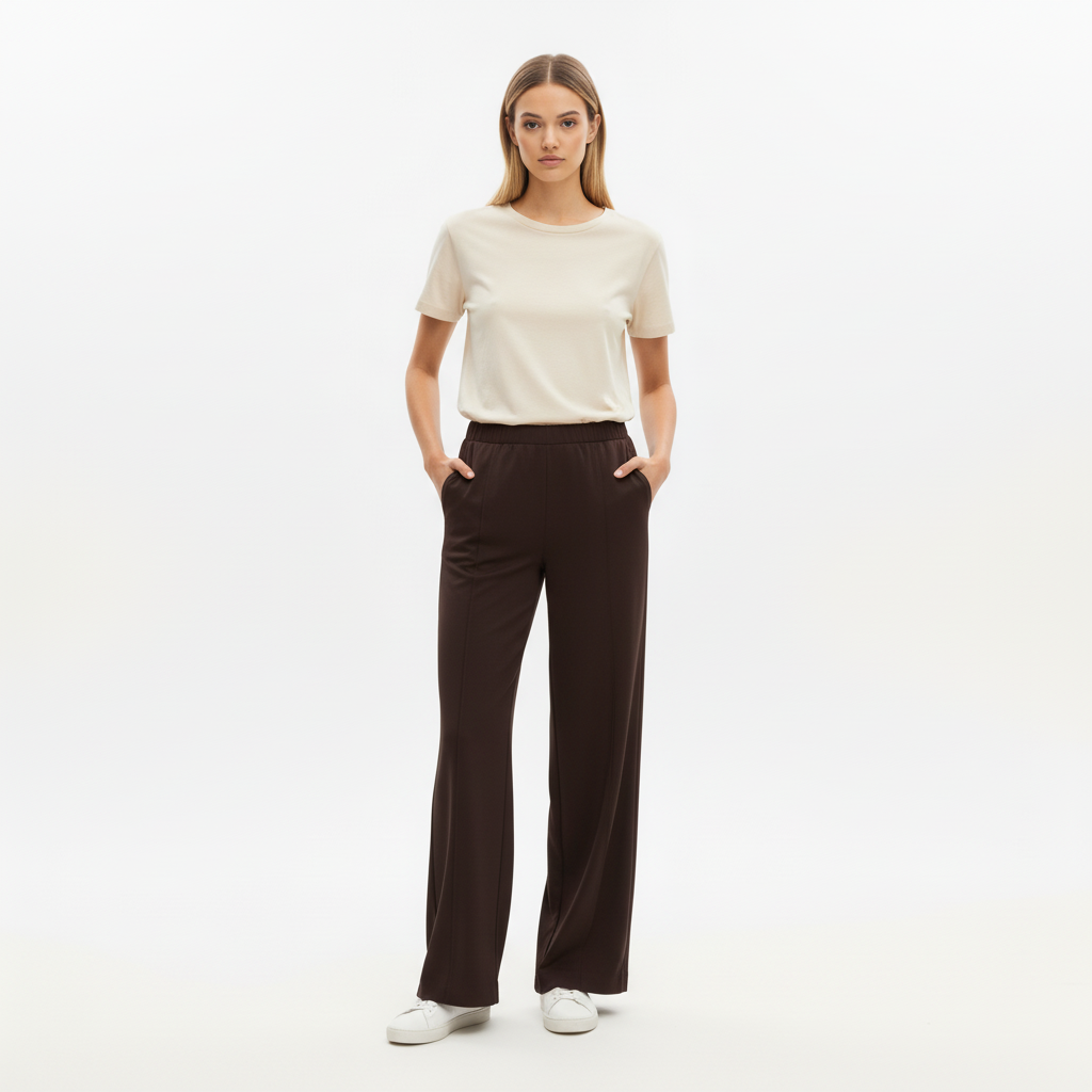 Pantalon 05 Aw 30 - Ganache - Femme