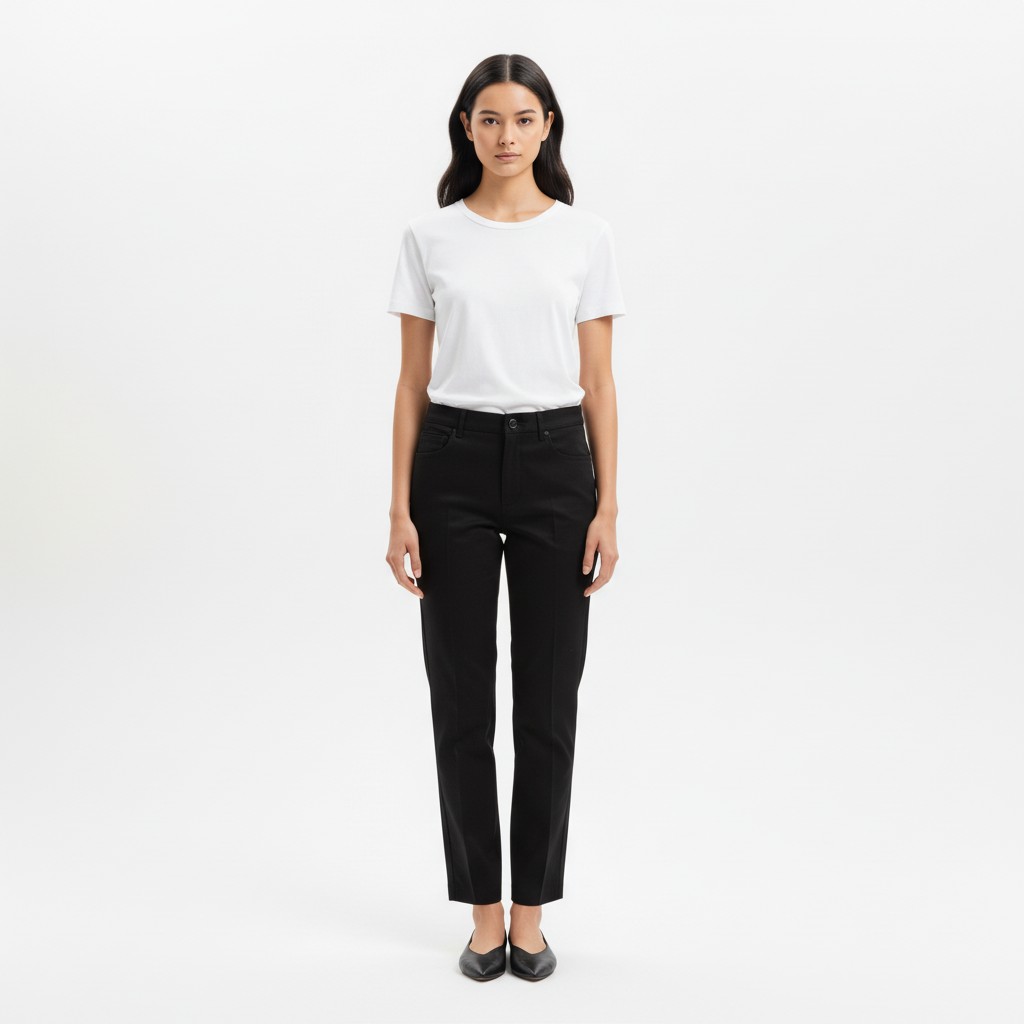 Pantalon 28 Aw 25,5 - Black - Femme