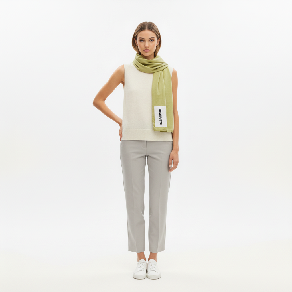 Foulard - Light Pastel Green - Femme