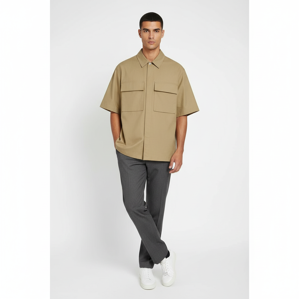 Chemise 22 Wp - Brown Overflown - Homme