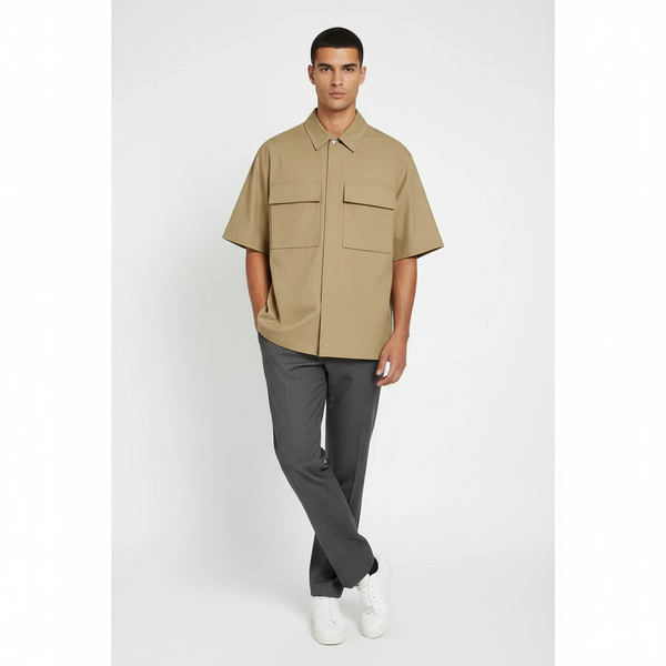 Chemise 22 Wp - Brown Overflown - Homme