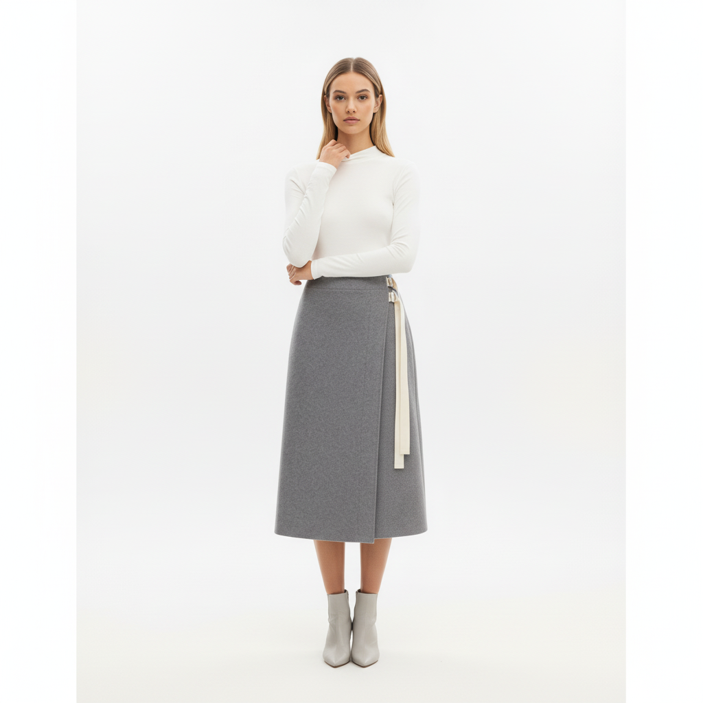 Jupe 02 - Sky Grey - Femme