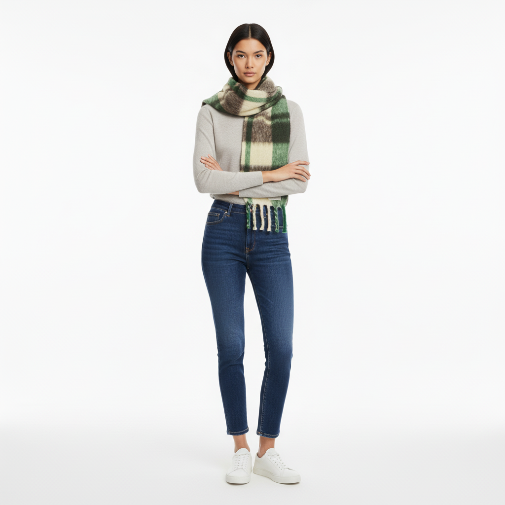 Foulard Down 01 - Dark Green - Homme
