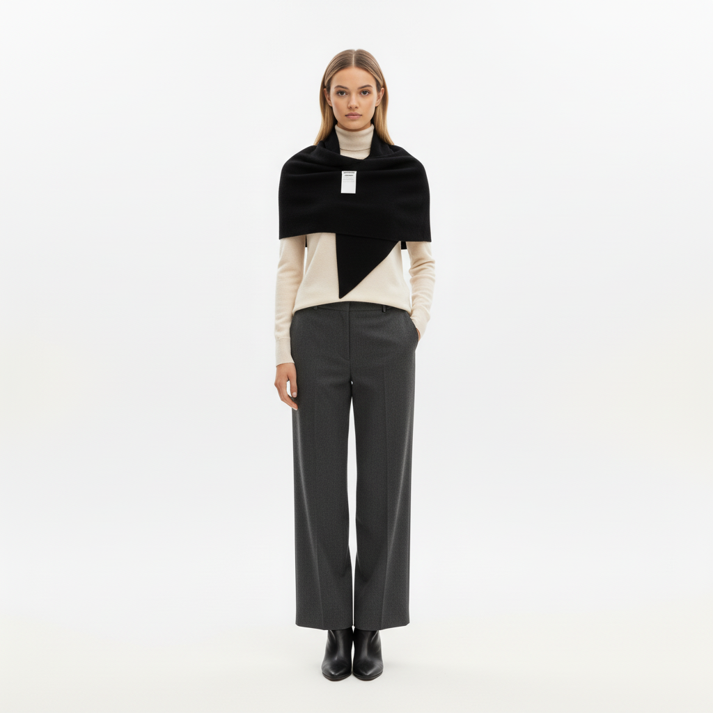 Foulard 07 Db - Black - Femme