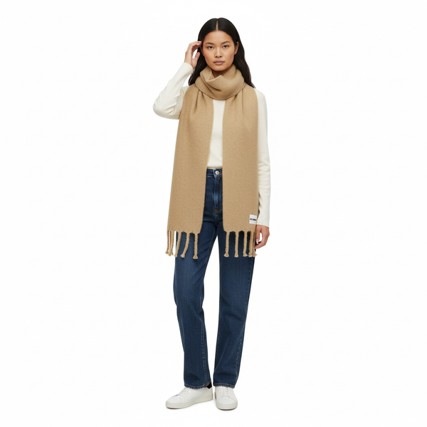 Foulard Sciarpa - Open Beige - Femme