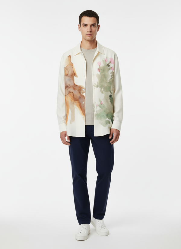 Chemise B 07 Pnt 2 - Open White - Homme
