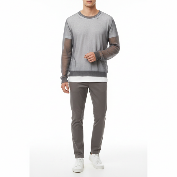 Chandail Hood - Silver - Homme