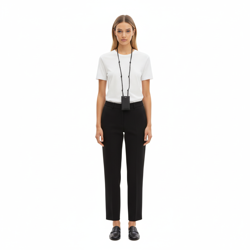 Ceinture Pocket Necklace - Black - Homme