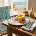 Assiette Plate "Flower&Lemon"