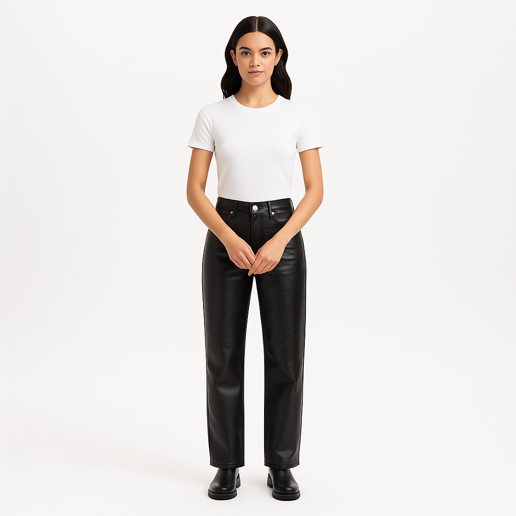Pantalon Le High N Tight Straight - Noir