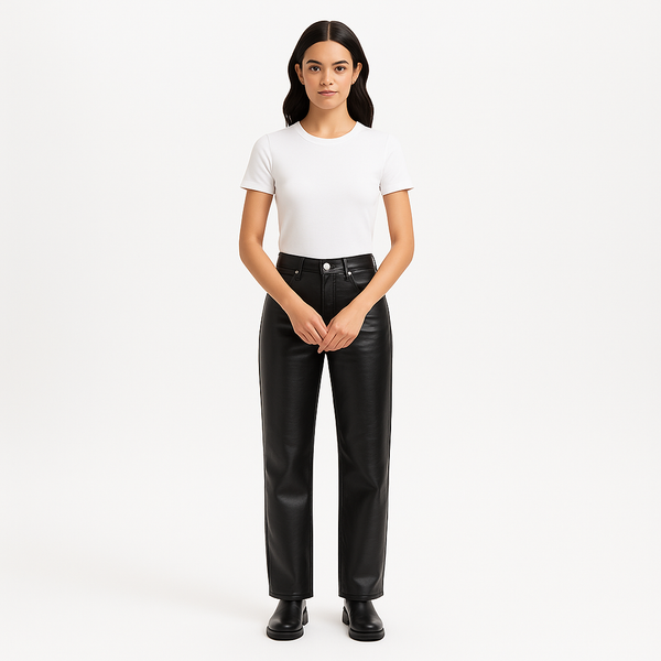 Pantalon Le High N Tight Straight - Noir