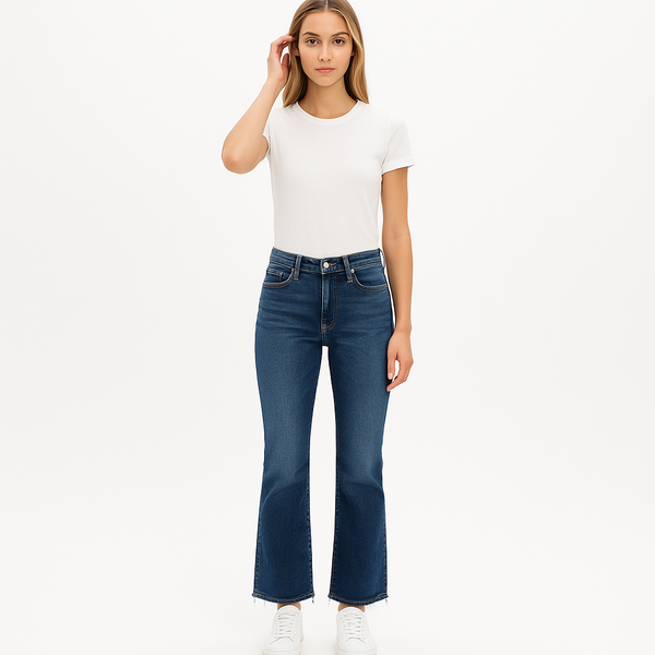 Pantalon Le Crop Mini Boot Raw After - Hallam