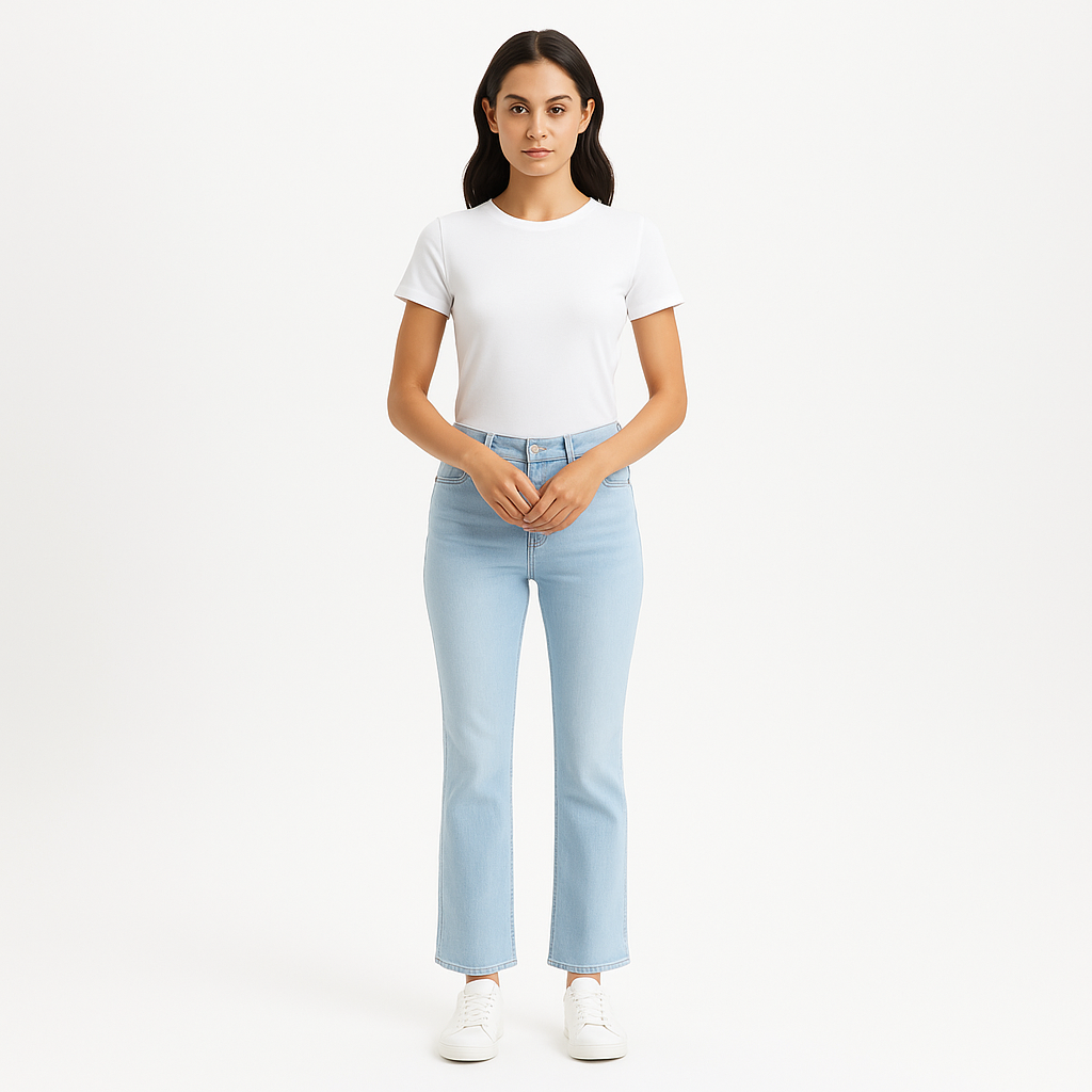 Pantalon Le Crop Mini Boot - Clarity