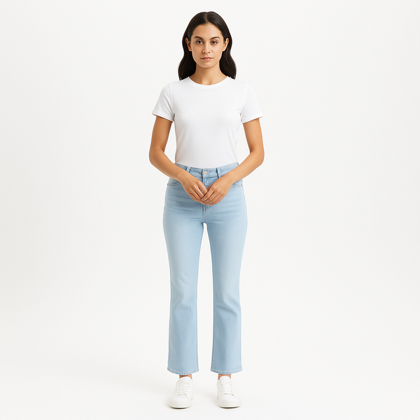 Pantalon Le Crop Mini Boot - Clarity