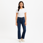 Pantalon Le Crop Mini Boot - Majesty