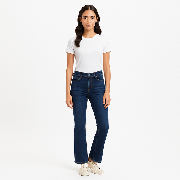 Pantalon Le Crop Mini Boot - Majesty