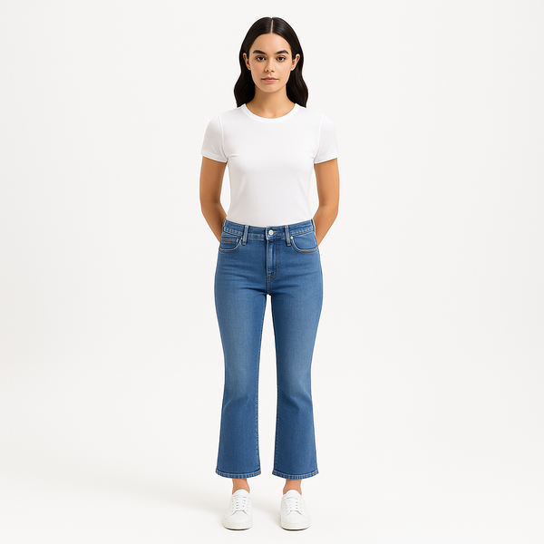 Pantalon Le Cropped Mini Boot - Jonah