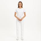 Pantalon Ilona High Straight Jean - Blanc