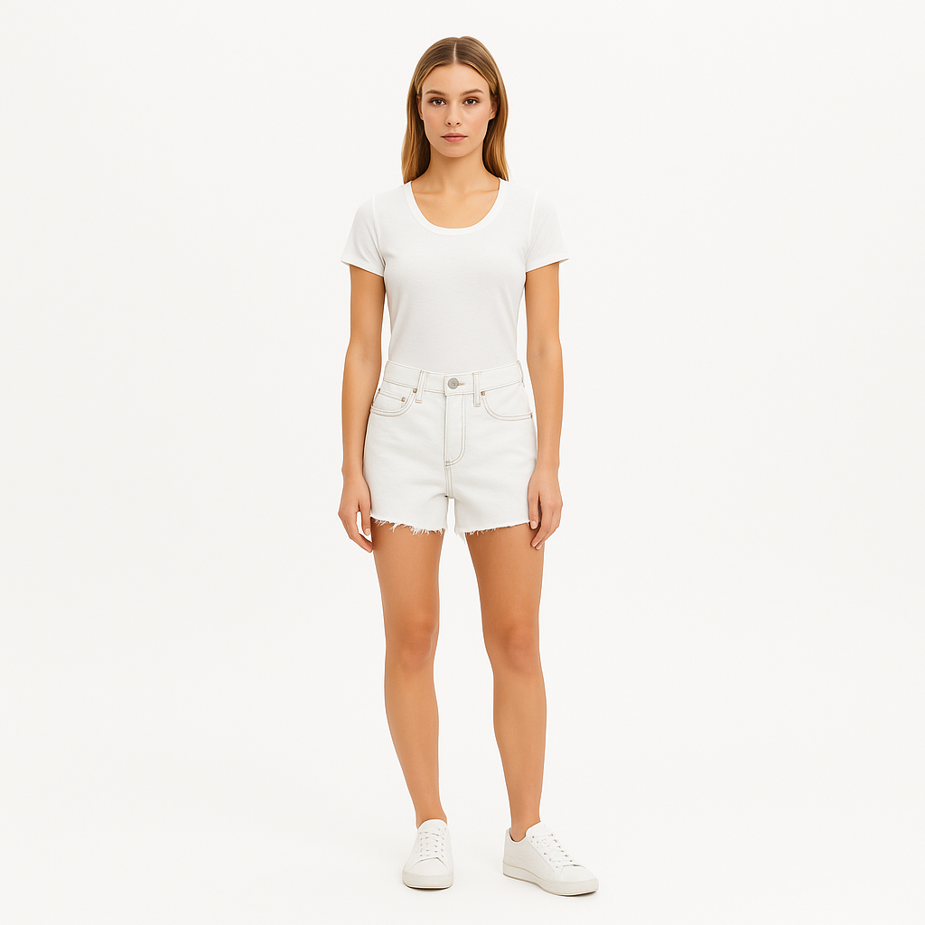 Short Le Brigette Raw - Chalked