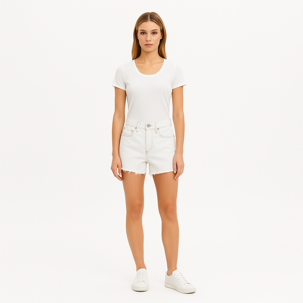 Short Le Brigette Raw - Chalked