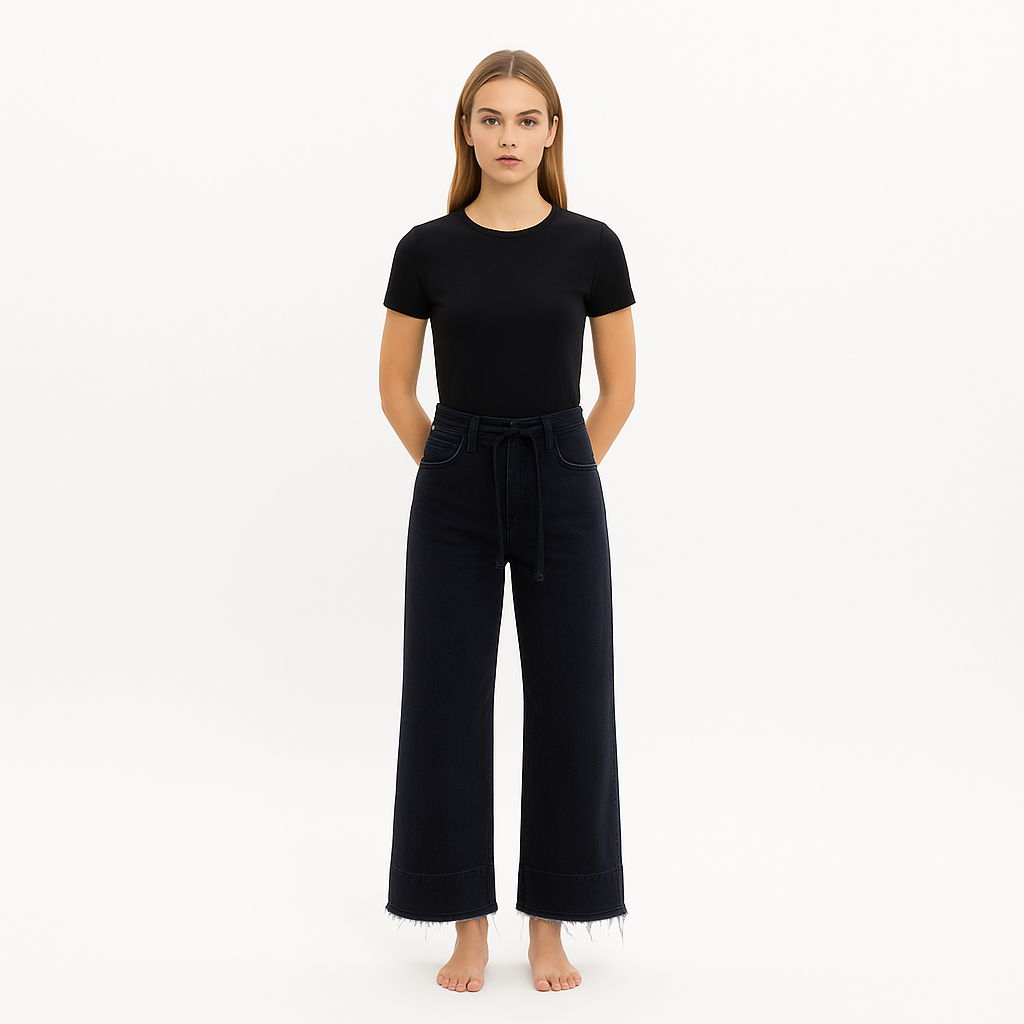 Pantalon High Rise Baggy - Supermoon