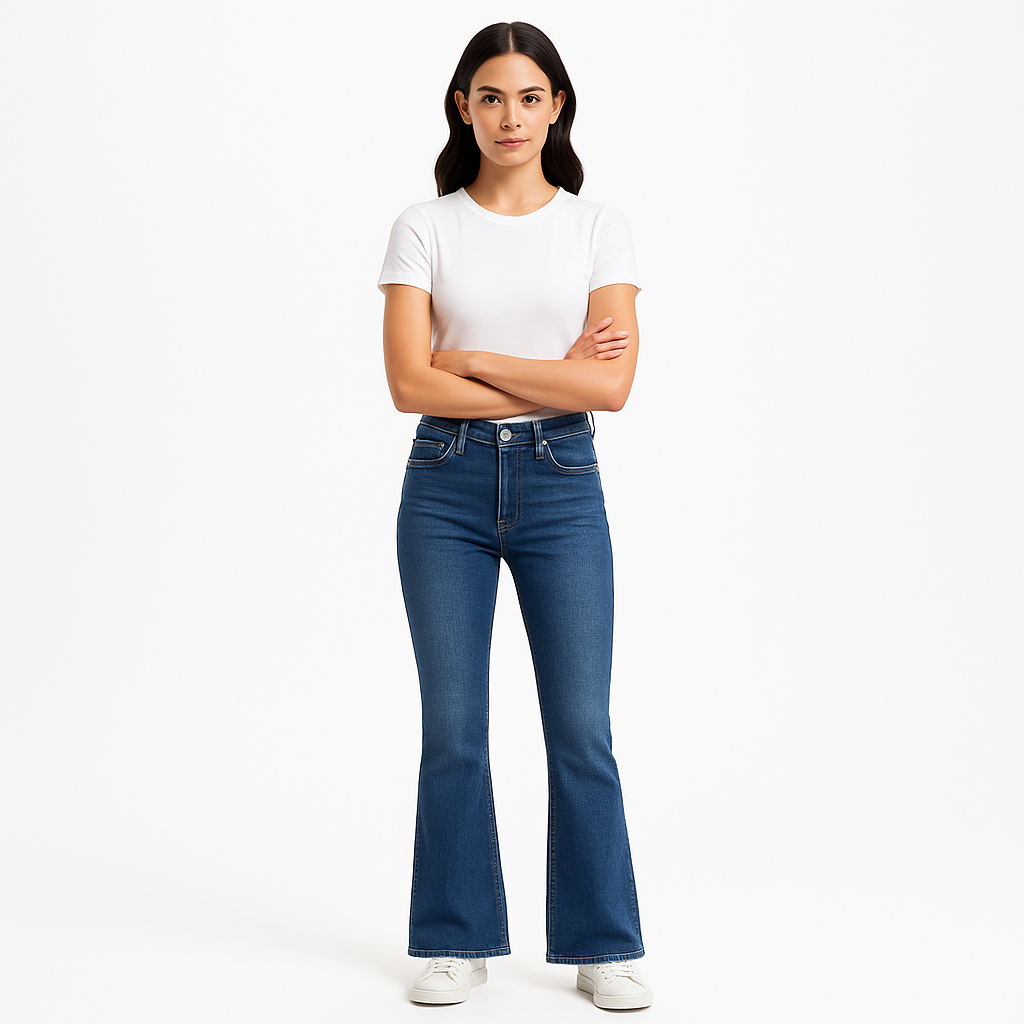 Pantalon Le High Flare - Sidecar