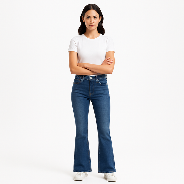 Pantalon Le High Flare - Sidecar