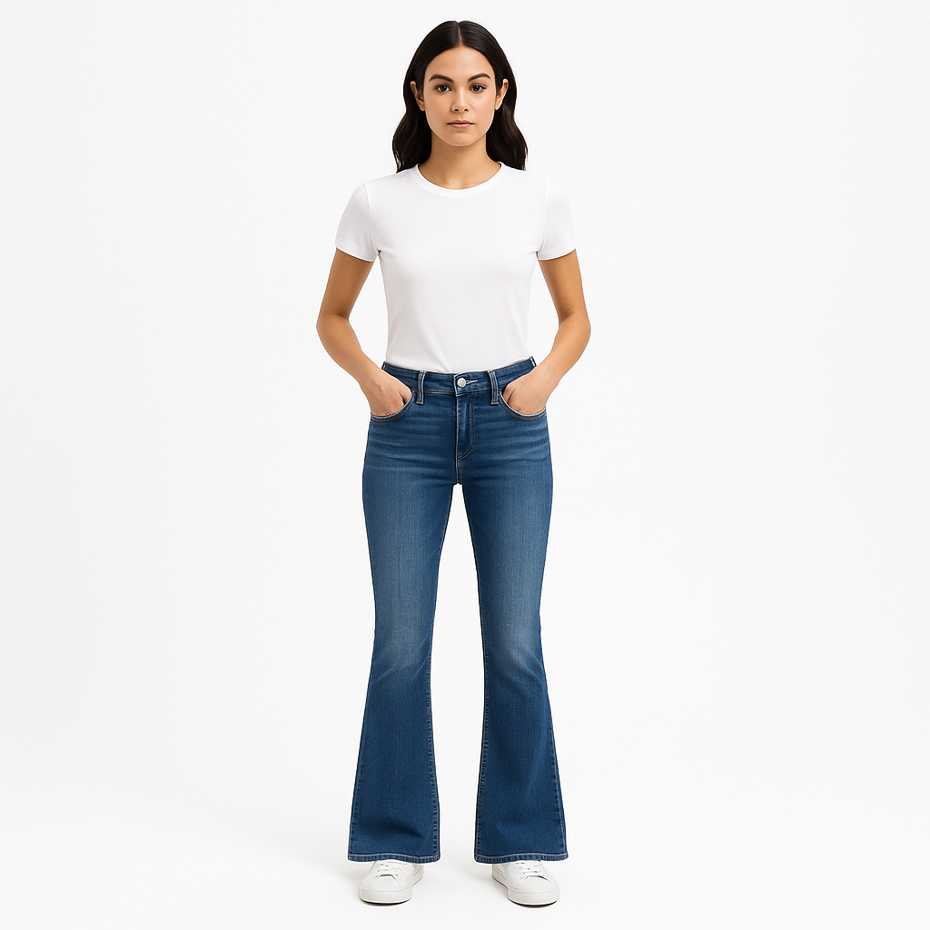 Pantalon Le High Flare - Toledo